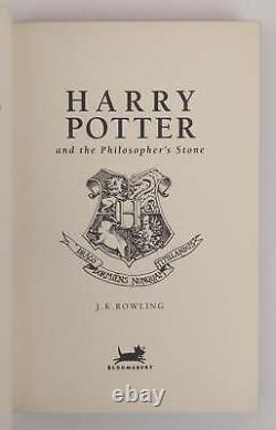 J.K. Rowling / ÉDITION DE LUXE COMPLÈTE DE LA SÉRIE HARRY POTTER HARRY 1er 1999