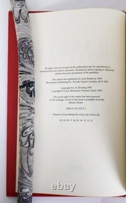 J. K. Rowling / Édition de luxe complète de la série Harry Potter, incluant le 1er