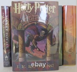 J K Rowling / Ensemble complet des impressions américaines de Harry Potter 1ère édition #2506004