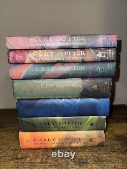 J. K. Rowling HARRY POTTER Ensemble complet de 7 livres reliés + D. J, #1-#7