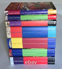 J. K. Rowling Harry Potter Coffret complet relié livres 1 à 7 Bloomsbury/Raincoast lot de 7
