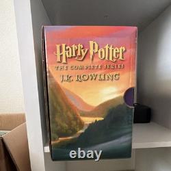 J. K. Rowling Harry Potter Coffret intégral de la série (7 livres) anglais YA