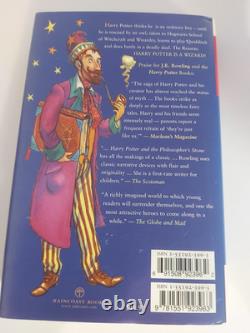 J K Rowling Harry Potter Ensemble Complet HC/DJ Livres 1-7 Bloomsbury/Raincoast 1ère édition