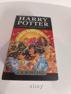 J K Rowling Harry Potter Ensemble Complet HC/DJ Livres 1-7 Bloomsbury/Raincoast 1ère édition