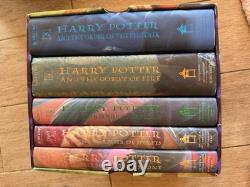 J. K. Rowling Harry Potter Livres reliés Coffret complet 1-7 Éditions originales