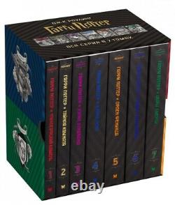 J K Rowling Harry Potter Série Complète 7 En Carton Russe