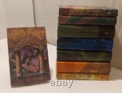 J. K. Rowling Harry Potter Série Complète en reliure rigide Lot de 8 livres