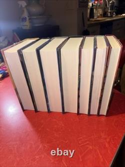 J. K. Rowling Harry Potter ensemble complet premières éditions erreurs relié 7 livres