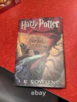 J. K. Rowling Harry Potter ensemble complet premières éditions erreurs relié 7 livres