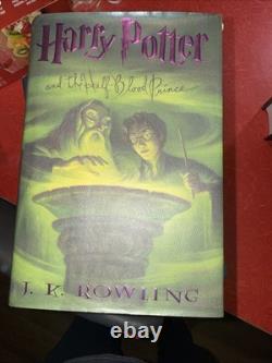 J. K. Rowling Harry Potter ensemble complet premières éditions erreurs relié 7 livres