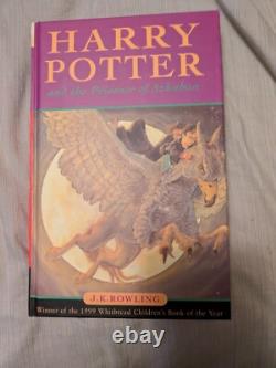 J K Rowling a signé Harry Potter et le Prisonnier d'Azkaban