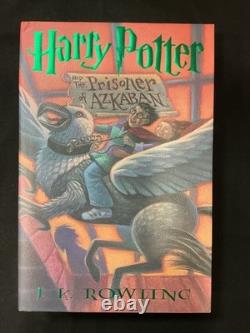 Jeu complet Harry Potter 1-7 en reliure rigide, plus livre bonus, 1re édition / 1er tirage, RARE