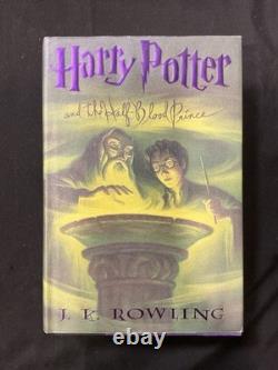 Jeu complet Harry Potter 1-7 en reliure rigide, plus livre bonus, 1re édition / 1er tirage, RARE