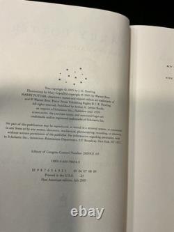 Jeu complet Harry Potter 1-7 en reliure rigide, plus livre bonus, 1re édition / 1er tirage, RARE