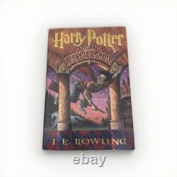 Jeu complet de livres Harry Potter en reliure cartonnée, livres 1 à 7, première édition américaine, J.K. Rowling