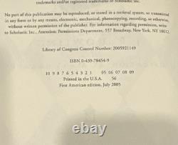 Jeu complet de livres Harry Potter en reliure cartonnée, livres 1 à 7, première édition américaine, J.K. Rowling