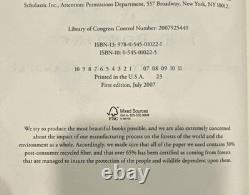 Jeu complet de livres Harry Potter en reliure cartonnée, livres 1 à 7, première édition américaine, J.K. Rowling