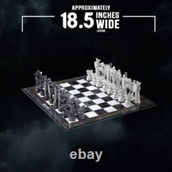 Jeu d’échecs des sorciers officiel Harry Potter de collection Noble Collection NEUF EN BOÎTE
