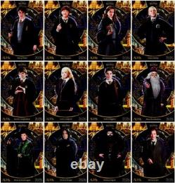 Kakawow Harry Potter 25e Aura Ensemble complet de 12 cartes Return To Magic World (rm)