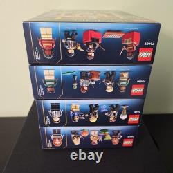 LEGO 76409, 76410, 76411, 76412 Harry Potter Ensemble complet de bannières de maison