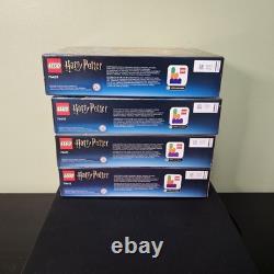 LEGO 76409, 76410, 76411, 76412 Harry Potter Ensemble complet de bannières de maison