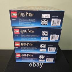 LEGO 76409, 76410, 76411, 76412 Harry Potter Ensemble complet de bannières de maison