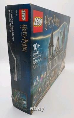 LEGO 76453 Harry Potter Manoir Malfoy Ensemble de Construction 1601 pièces À partir de 10 ans (P3-A6)