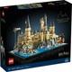 Lego Harry Potter Château Et Terrains De Poudlard 76419 Ensemble De Construction, Idée Cadeau Pour