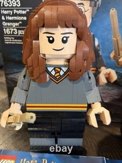 LEGO Harry Potter Harry & Hermione Minifigs Agrandis (76393) Complet Avec Boîte