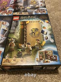 LEGO Harry Potter Moment de Poudlard Classe - lot complet de 6 ensembles NEUFS et RETIRÉS