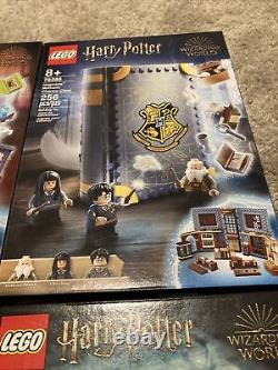 LEGO Harry Potter Moment de Poudlard Classe - lot complet de 6 ensembles NEUFS et RETIRÉS