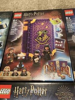 LEGO Harry Potter Moment de Poudlard Classe - lot complet de 6 ensembles NEUFS et RETIRÉS