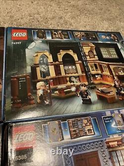 LEGO Harry Potter Moment de Poudlard Classe - lot complet de 6 ensembles NEUFS et RETIRÉS