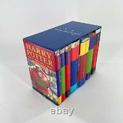 La Collection Complète Harry Potter Hardcover Boîte À Livre Set Raincoast Bloomsbury