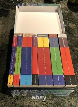 La Collection Complète Harry Potter Original Uk Paperback Set (2008) Rare Vg+