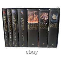 La collection complète Harry Potter J. K. Rowling HC Coffret noir Bloomsbury