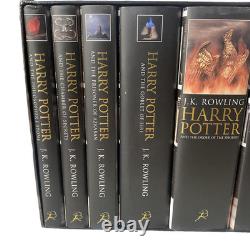 La collection complète Harry Potter J. K. Rowling HC Coffret noir Bloomsbury