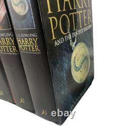 La collection complète Harry Potter J. K. Rowling HC Coffret noir Bloomsbury
