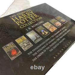 La collection complète Harry Potter J. K. Rowling HC Coffret noir Bloomsbury