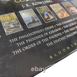 La collection complète Harry Potter J. K. Rowling HC Coffret noir Bloomsbury