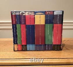 La collection complète Harry Potter en couverture rigide Bloomsbury (possible 1ère édition)