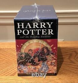 La collection complète Harry Potter en couverture rigide Bloomsbury (possible 1ère édition)