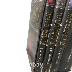La collection complète des Harry Potter de J. K. Rowling - Coffret noir HC Bloomsbury