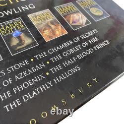 La collection complète des Harry Potter de J. K. Rowling - Coffret noir HC Bloomsbury