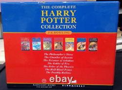 La collection complète des livres Harry Potter - Coffret en édition reliée Royaume-Uni