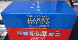 La collection complète des livres Harry Potter - Coffret en édition reliée Royaume-Uni