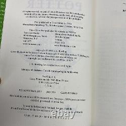 La série complète Harry Potter 1-7 Tous les couvertures rigides Bloomsbury Raincoast par J.K. Rowling