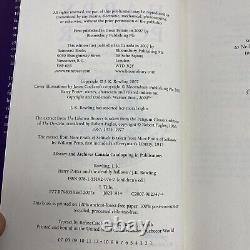 La série complète Harry Potter 1-7 Tous les couvertures rigides Bloomsbury Raincoast par J.K. Rowling