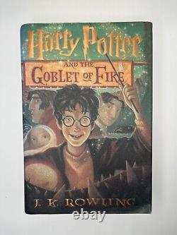 La série complète des livres reliés Harry Potter 1-7 de JK Rowling, ensemble en première édition