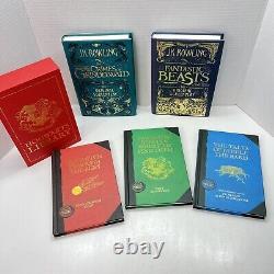 Le coffret complet Harry Potter 1-8 + Plus incluant la 1ère édition canadienne Bloomsbury/Raincoast